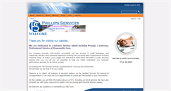 Desktop Screenshot of phillipsservices.net
